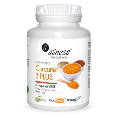 ALINESS Curcumin 3 PLUS, 60 kapsułek