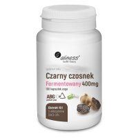 ALINESS Czarny czosnek fermentowany 400mg, 100 kapsułek