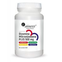 ALINESS Diosmina mikronizowana PLUS 500 mg 100 tabletek