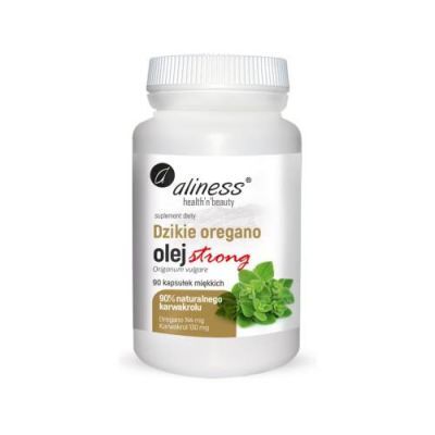 ALINESS Dzikie Oregano Strong olej 100% 90 kapsułek