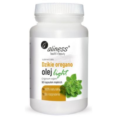 ALINESS Dzikie Oregano olej light, 90 kaps.