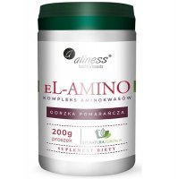 ALINESS eL-AMINO Kompleks aminokwasów pomarańcza proszek 200 g