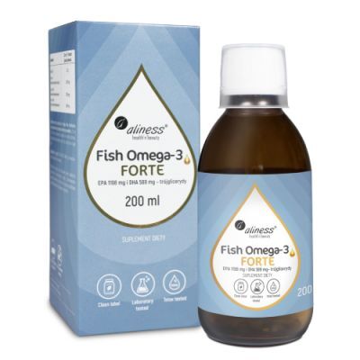 Aliness Fish Omega-3 Forte, 200 ml