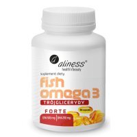 Aliness Fish Omega 3 Forte Trójglicerydy, 90 kaps.