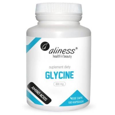 Aliness Glycine 800 mg, 100 kaps.