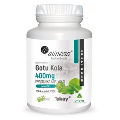 ALINESS Gotu Kola 400 mg 100 kapsułek