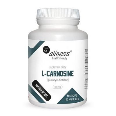 Aliness L-Carnosine 500 mg, 60 kaps.