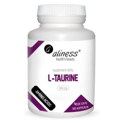 Aliness L-Taurine 800 mg, 100 kaps.