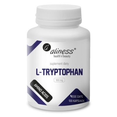 ALINESS L-Tryptophan 500 mg 100 kapsułek