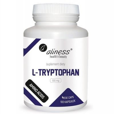 ALINESS L-Tryptophan 500 mg 100 kapsułek