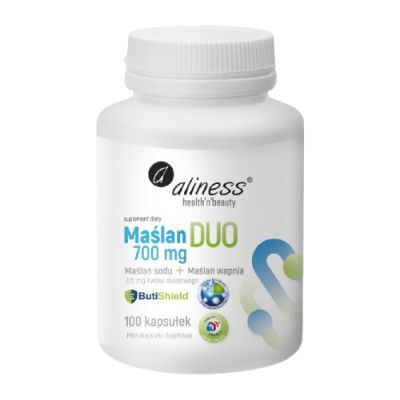 Aliness Maślan Duo 700 mg, 100 kaps.