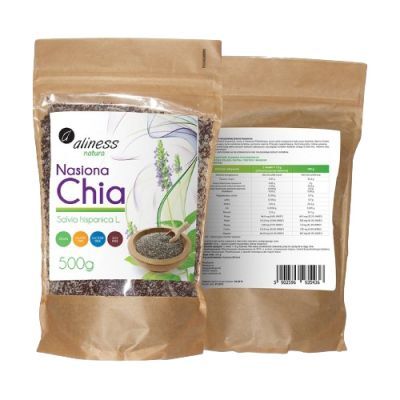 ALINESS Nasiona Chia Salvia hispanica - 500 g