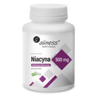 ALINESS Niacyna (Amid kwasu nikotynowego) 500 mg 100 kapsułek