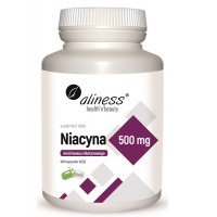 ALINESS Niacyna (Amid kwasu nikotynowego) 500 mg 100 kapsułek