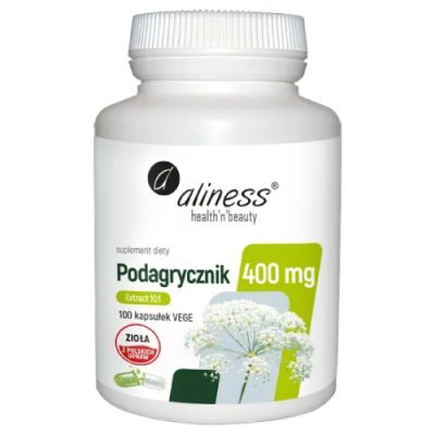 ALINESS Podagrycznik 400 mg, 100 kaps.