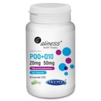 ALINESS PQQ MGCPQQ® 20 mg + Q10 50 mg 60 kapsulek