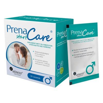 Aliness PrenaCare Start dla mężczyzn, 30 sasz.