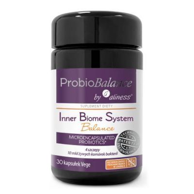 Aliness ProbioBalance Inner Biome System Balance, 30 kaps.