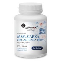 ALINESS Siarka Organiczna OptiMSM 180 tabletek