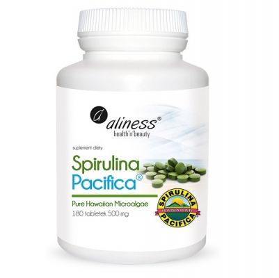 ALINESS Spirulina Pacifica 500 mg 180 tabletek