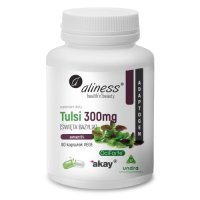ALINESS Tulsi (ŚWIĘTA BAZYLIA) extract 5% 300 mg 90 kapsułek