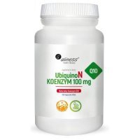 ALINESS UbiquinoN Naturalny KOENZYM Q10 100 mg 100 kapsułek wegańskich