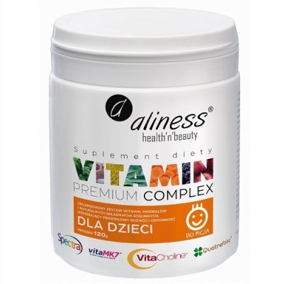 ALINESS Vitamin premium complex dla DZIECI 120 g proszek