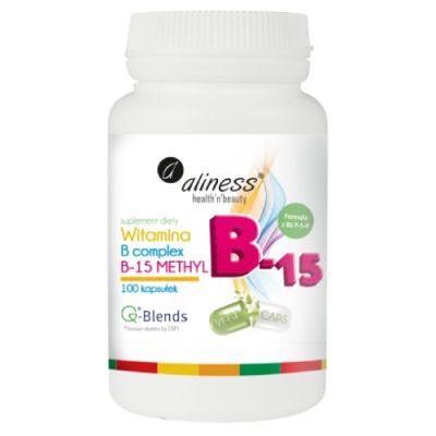 ALINESS Witamina B Complex B-15 Methyl - 100 kapsułek