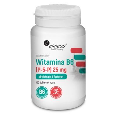 ALINESS Witamina B6  (P-5-P) 25 mg 100 tabletek