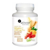 ALINESS Witamina C 1000 mg Plus rutyna i hesperydyna, 100 kapsułek