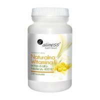 ALINESS Witamina E naturalna 400 IU 100 kapsułek
