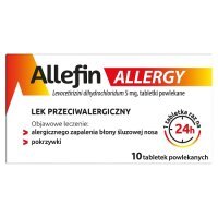 ALLEFIN ALLERGY 5 mg 10 tabletek