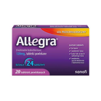 ALLEGRA 120 mg 20 tabletek