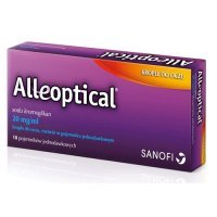 ALLEOPTICAL  20 mg/ml krople do oczu 10 pojemników jednodawkowych