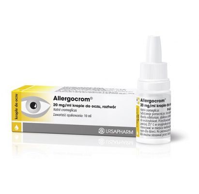 ALLERGOCROM 20 mg/ml krople do oczu 10 ml