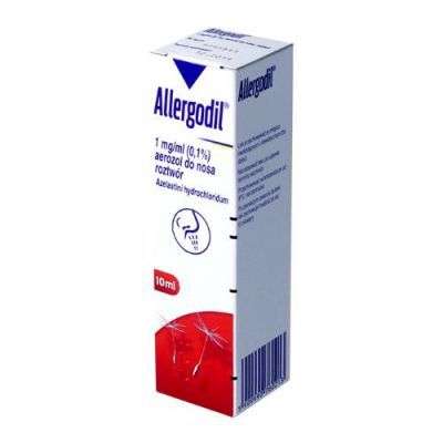 Allergodil 1mg/ml aerozol do nosa, 10 ml