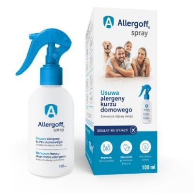 Allergoff Spray neutralizator alergenów kurzu domowego, 100ml