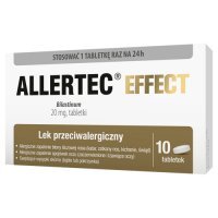ALLERTEC EFFECT 20 mg 10 tabletek