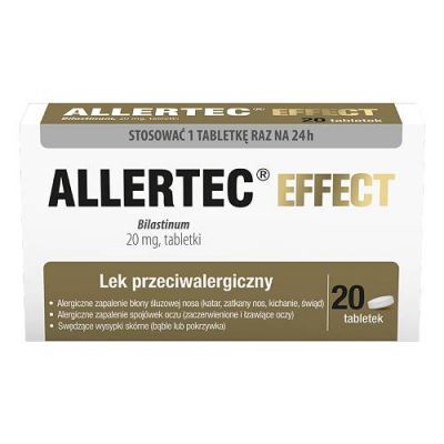 ALLERTEC Effect 20 mg, 20 tabletek