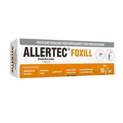 ALLERTEC FOXILL żel 1 mg/g 30 g