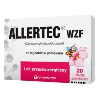 ALLERTEC WZF 10 mg 20 tabletek