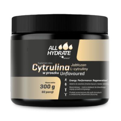 AllHydrate Cytrulina (jabłczan L-cytruliny) proszek, 300 g