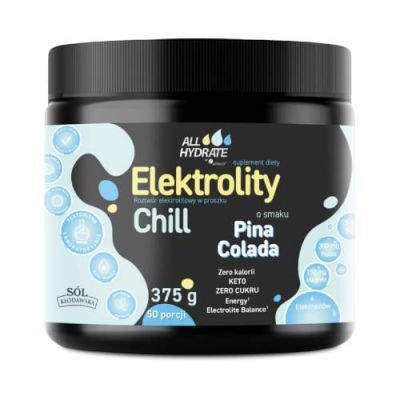 AllHydrate Elektrolity Chill o smaku Pina colada, 375 g