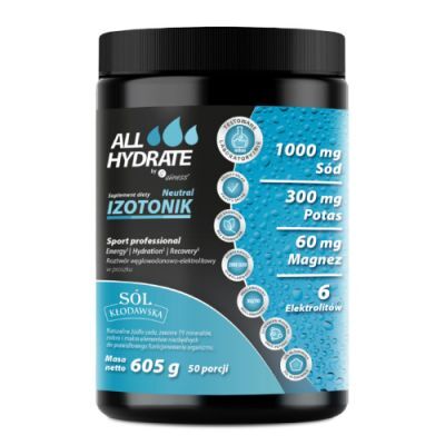 ALLHydrate Izotonik Neutral, 605 g
