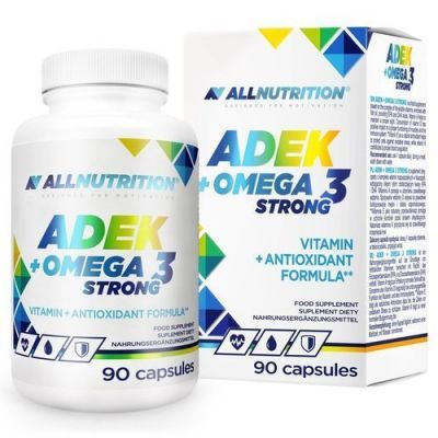 ALLNUTRITION ADEK + Omega 3 Strong 90 kapsułek