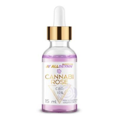 ALLNUTRITION ALLDEYNN Cannabi Rose 10%, 15ml KRÓTKA DATA 18.07.2026
