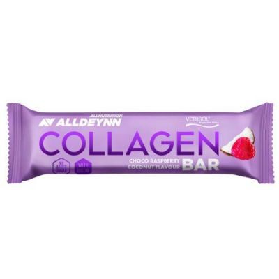 Allnutrition Alldeynn Collagen Bar Baton kolagenowy Choco Raspberry Coconut, 40 g