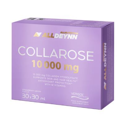 Allnutrition Alldeynn Collarose 10 000 mg smak truskawka-cytryna, 30 x 30 ml
