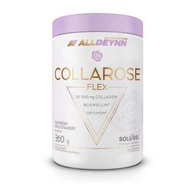 Allnutrition Alldeynn Collarose Flex smak malina-poziomka, 360 g