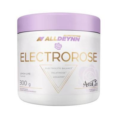 Allnutrition Alldeynn Electrorose Elektrolity w proszku o smaku limonkowo-cytrynowym, 300 g